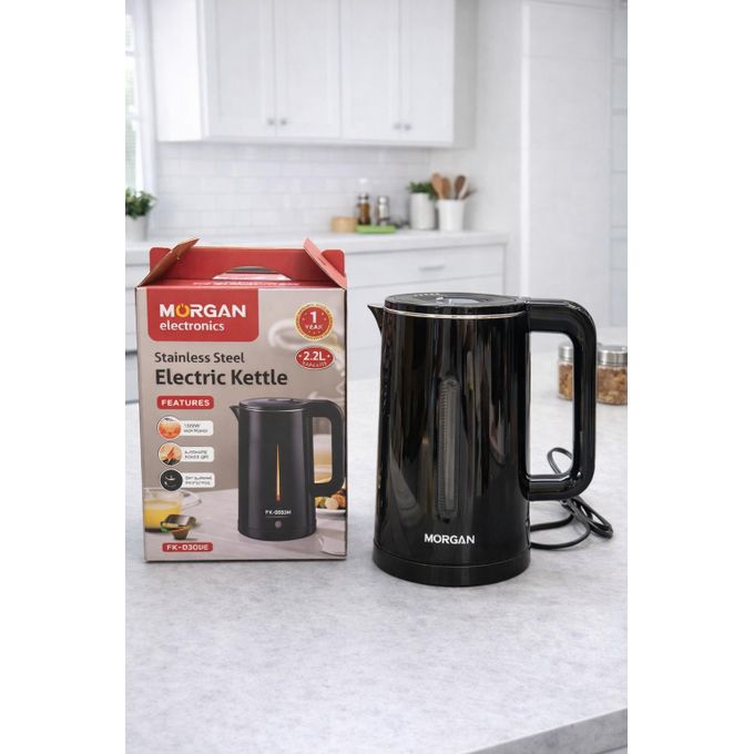 MORGAN Morgan 2.2L - Electric Kettle - Black